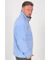 Yarım Fermuarlı Kışlık Polar Mont BUZ MAVİSİ