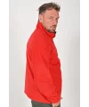 Yarım Fermuarlı Kışlık Polar Mont KIRMIZI