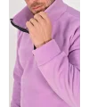 Yarım Fermuarlı Kışlık Polar Mont LİLA