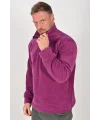 Yarım Fermuarlı Kışlık Polar Mont MOR