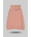Yavruağzı Oversize Unisex Kapüşonlu Sweatshirt