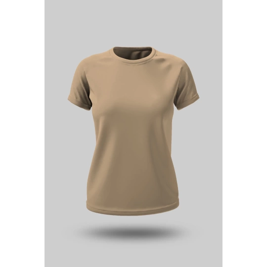 KADIN CAMEL TİŞÖRT