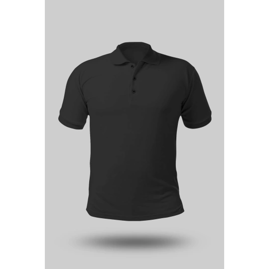 LACOSTE KUMAŞ SİYAH POLO YAKA TİŞÖRT