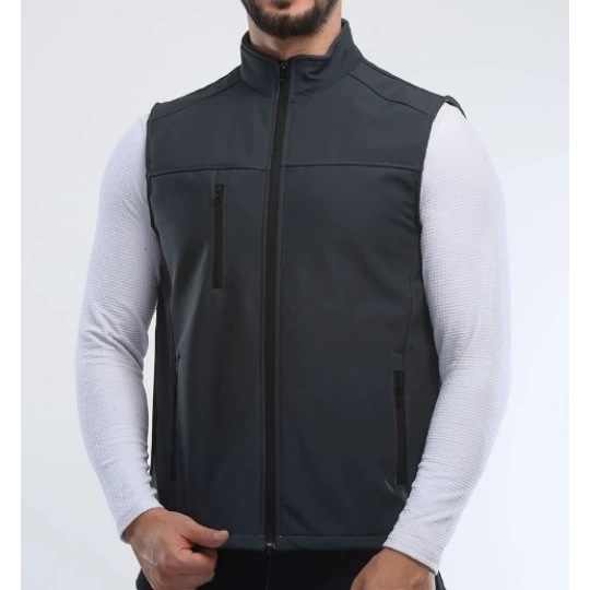 Softshell Kolsuz Yelek FÜME