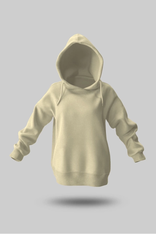 ÇOCUK KREM KAPÜŞONLU SWEATSHİRT