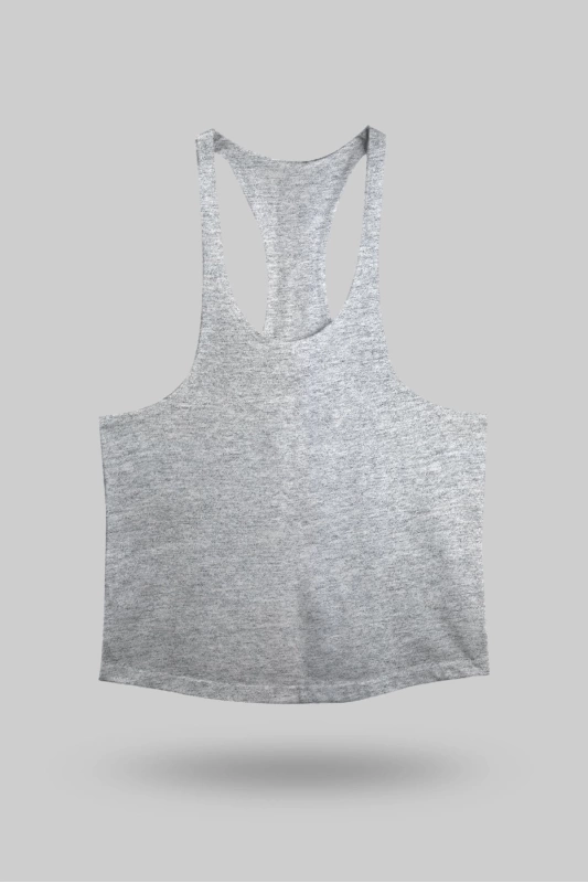 Gri Erkek Tank Top Atlet