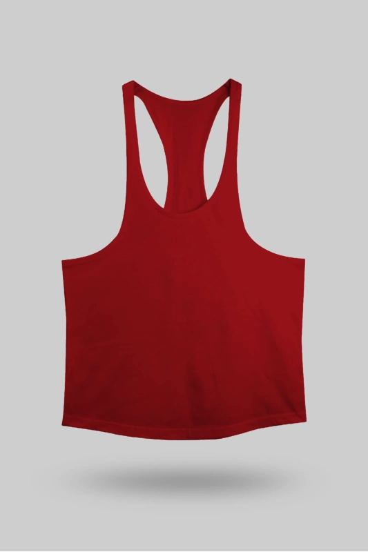 Kırmızı Erkek Tank Top Atlet