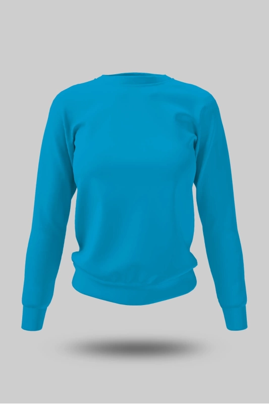Turkuaz Kadın Sweatshirt