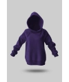 ÇOCUK MOR KAPÜŞONLU SWEATSHİRT