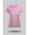 KADIN PEMBE POLO YAKA TİŞÖRT