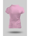 KADIN PEMBE POLO YAKA TİŞÖRT