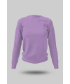 Lila Kadın Sweatshirt