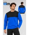Micro Thermal 220 gr SAX Bisiklet Yaka Sweatshirt