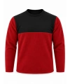 Micro Thermal 220 gr Siyah Bisiklet Yaka Sweatshirt
