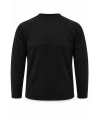 Micro Thermal 220 gr Siyah Bisiklet Yaka Sweatshirt