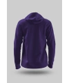 Mor Kadın Kapüşonlu Hoodie Sweatshirt