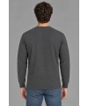 Openend 2 iplik Kapşonsuz Sweatshirt FÜME