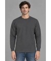 Openend 2 iplik Kapşonsuz Sweatshirt FÜME