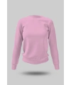 Pembe Kadın Sweatshirt