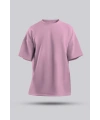 PEMBE OVERSİZE TİŞÖRT