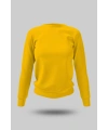 Sarı Kadın Sweatshirt