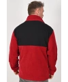 Softshell Polar Bordo Kolu Cepli