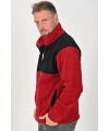 Softshell Polar Bordo Kolu Cepli