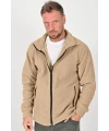 Unisex Kışlık Polar Mont BEJ