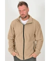 Unisex Kışlık Polar Mont BEJ