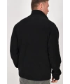 Unisex Kışlık Polar Mont SİYAH