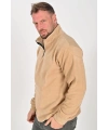 Yarım Fermuarlı Kışlık Polar Mont CAMEL
