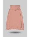 Yavruağzı Oversize Unisex Kapüşonlu Sweatshirt