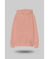 Yavruağzı Oversize Unisex Kapüşonlu Sweatshirt