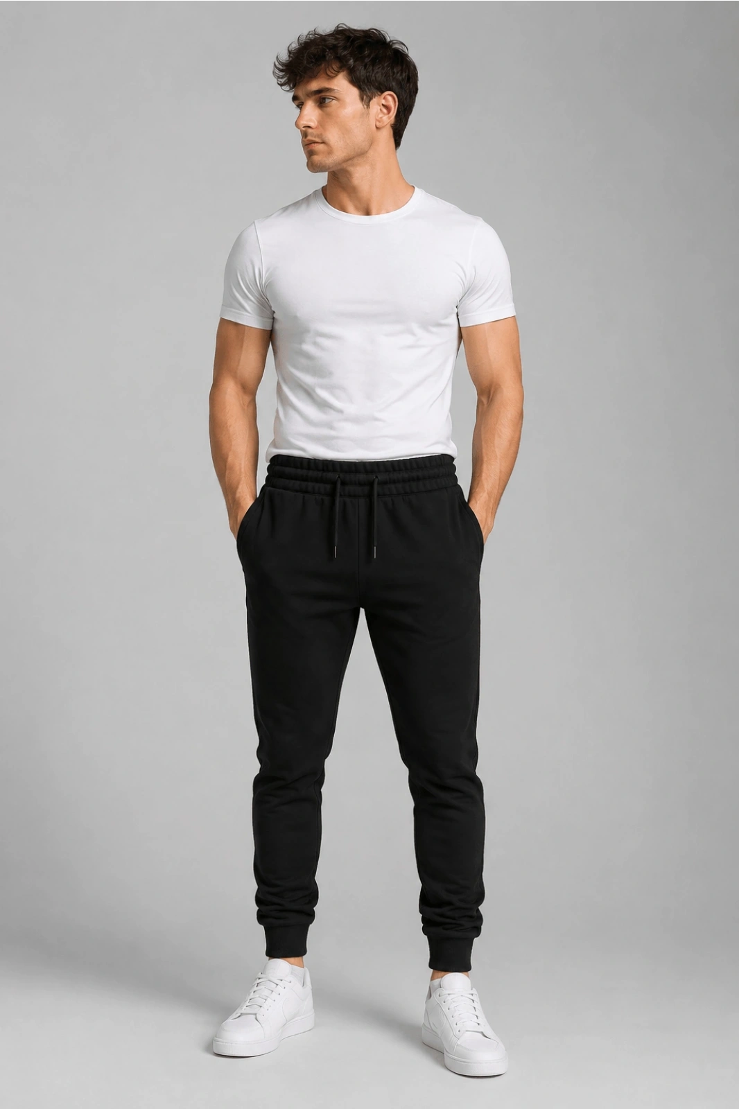 2 İplik JOGGER EŞOFMAN ALTI SİYAH