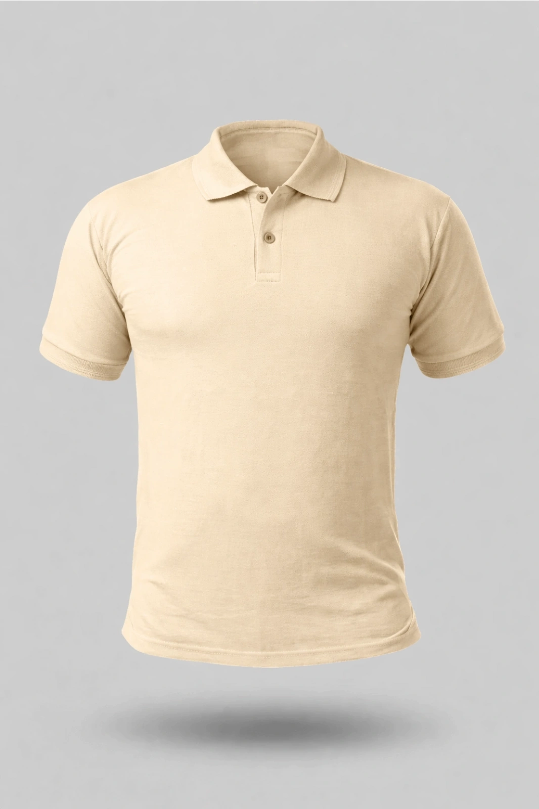 LACOSTE KUMAŞ Bej POLO YAKA TİŞÖRT