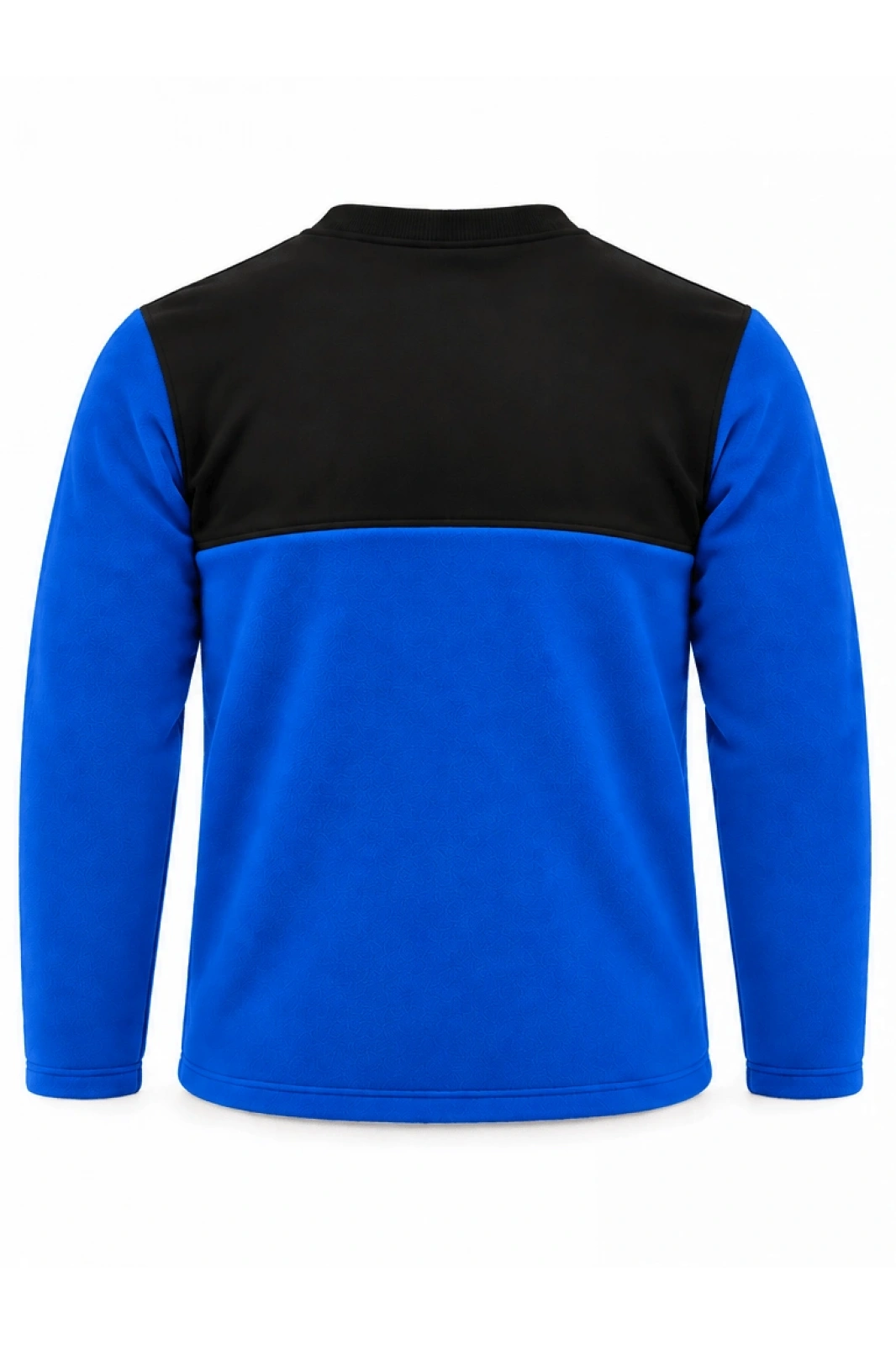 Micro Thermal 220 gr Sax Siyah Bisiklet Yaka Sweatshirt
