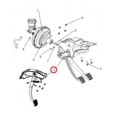 GEELY CK ECHO FREN MÜŞÜRÜ