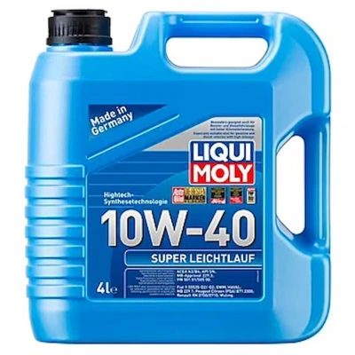Liqui Moly 10W-40 Motor Yağı Süper Sentetik SUPER LEICHTLAUF 4 LT