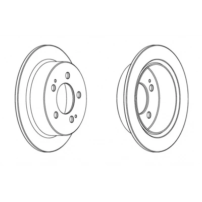 ACTYON SPORT/ KYRON / REXTON / KORANDO PICUP ARKA FREN DISK TAKIM