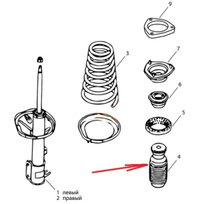 CK ECHO ARKA AMORTİSÖR KÖRÜK LASTİĞİ
