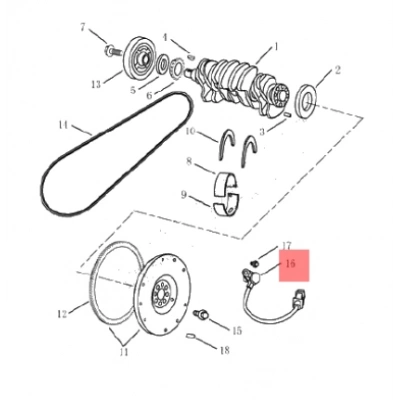 GEELY KRANK SENSÖR KARE SOKET EMGRAND FC CK MK EURO 4