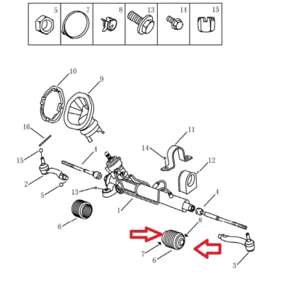 GEELY EMGRAND ROT KÖRÜĞÜ