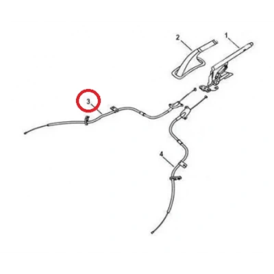 Geely Ck El Fren Teli