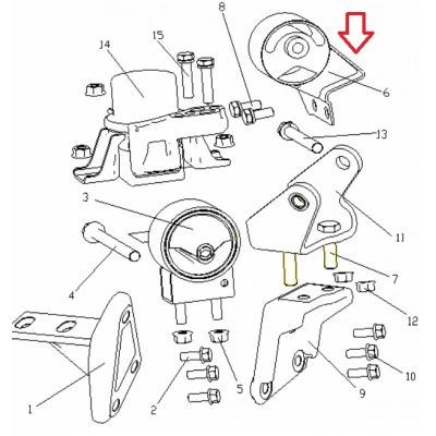 GEELY CK ECHO  SANZIMAN TAKOZ ARKA