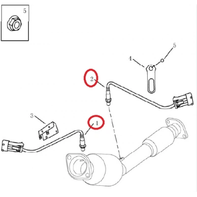 Geely Echo Ck Oksijen Sensörü