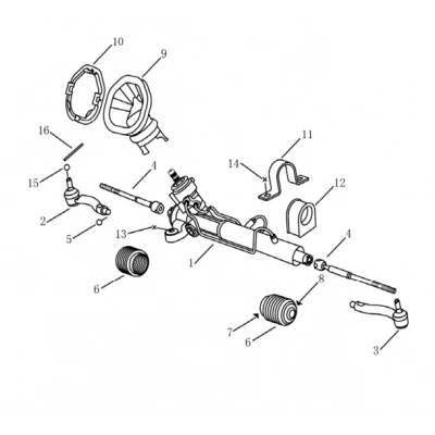 GEELY EMGRAND DİREKSİYON KUTUSU