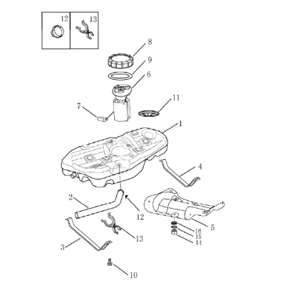 GEELY EMGRAND FC BENZİN POMPASI