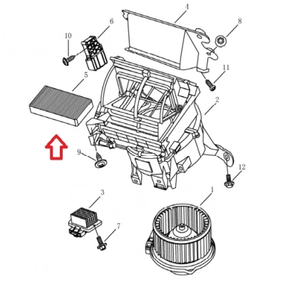 GEELY EMGRAND FC POLEN FİLTRESİ