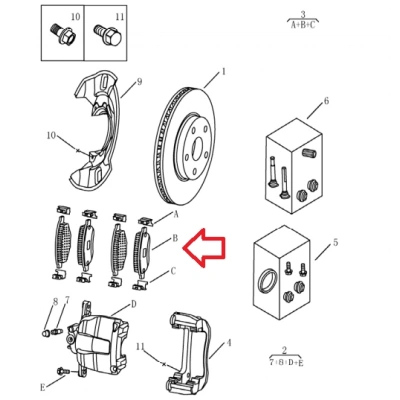 GEELY EMGRAND ÖN BALATA TAKIM