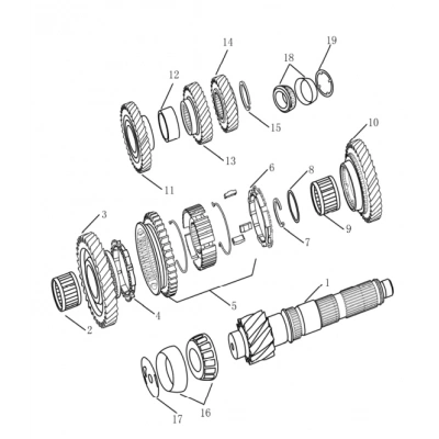 Geely Emgrand Sanzıman Dişlisi 2. Vites